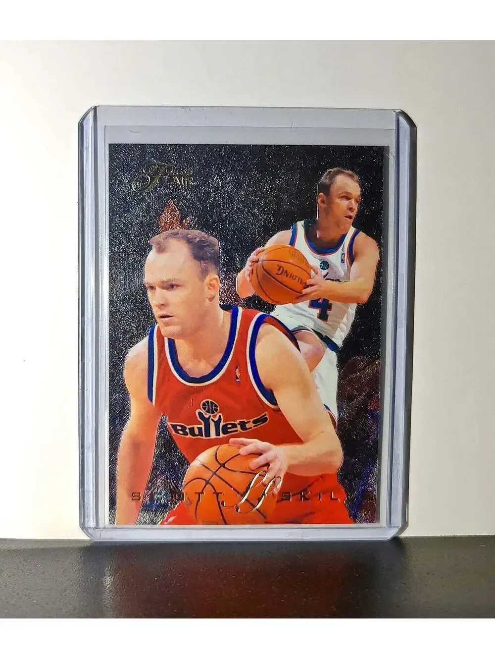 Scott Skiles 1995-96 Flair NBA #147 Card Washington Bullets